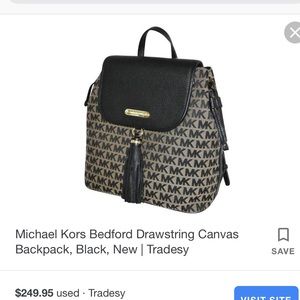 Mk bedford backpack SOLD 😕